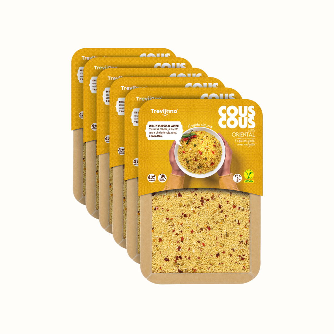 Pack de 7 Bolsas de Cuscuz Oriental  - TREVIJANO
