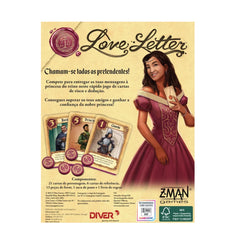 Love Letter Nova Edição - Jogo de tabuleiro