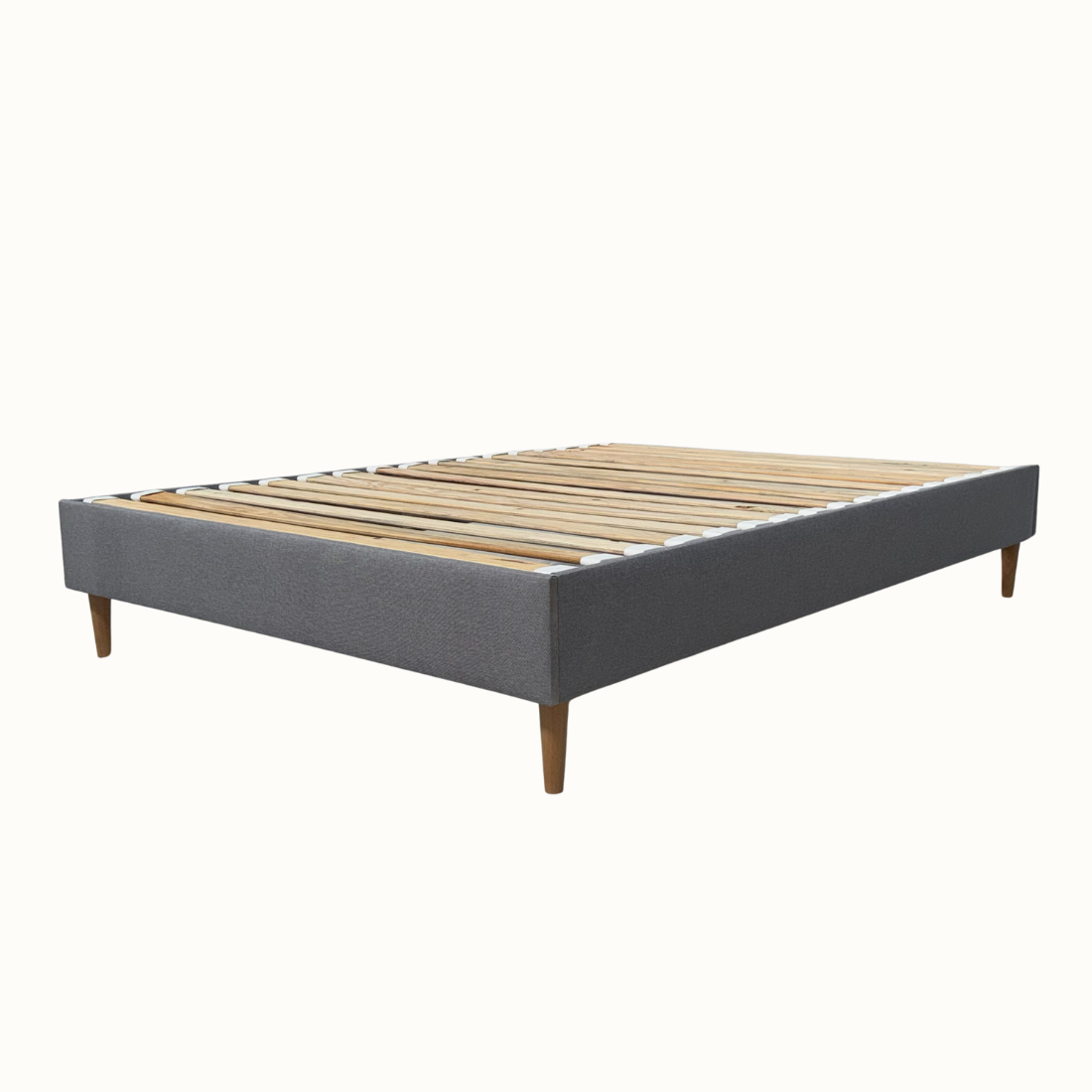 Sommier EasyBed de BEDLOVERS: Fácil montaje, comodidad y elegancia para tu dormitorio (Varios tejidos y tamaños)