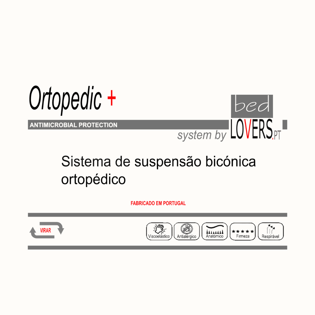 Colchão Ortopedic+ - BEDLOVERS