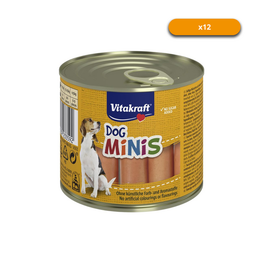 Snack para Perro Dog Minis 120G VITAKRAFT - Caja con 12 Unidades