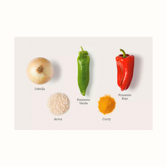 Risoto de Caril: Delicie-se com os aromas complexos e condimentados deste prato para uma experiência culinária exótica e rápida.
