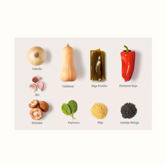 Lentilhas Beluga com Painço e Shiitake: Sabor e nutrição estão combinados nesta refeição saudável e deliciosa.