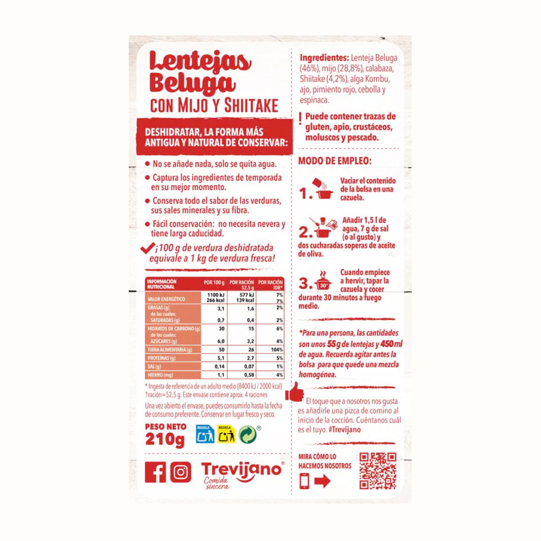 Lentilhas Beluga com Painço e Shiitake: Sabor e nutrição estão combinados nesta refeição saudável e deliciosa.