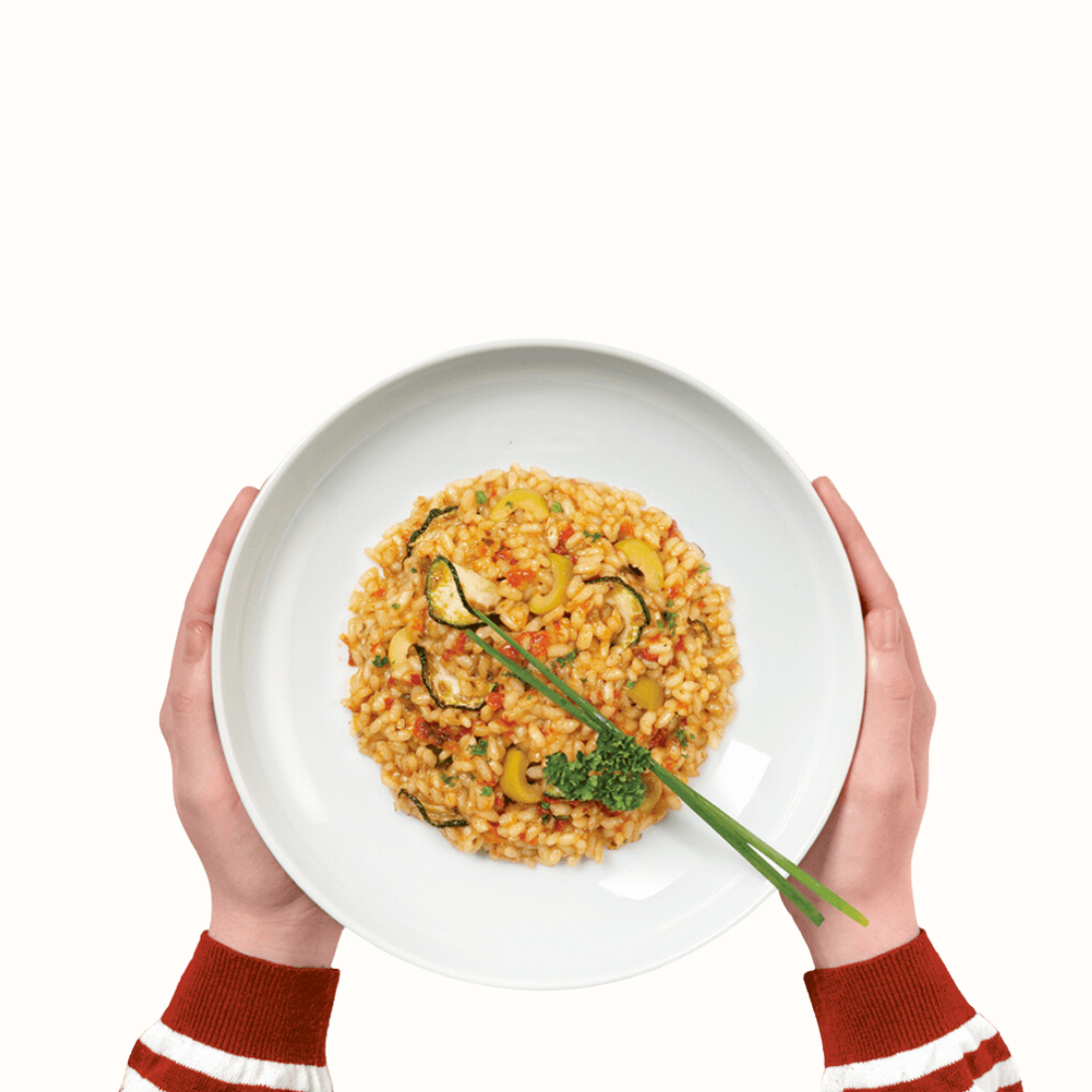Risoto Mediterrânico: Desfrute do delicioso sabor dos melhores legumes para uma experiência culinária saudável e saborosa.