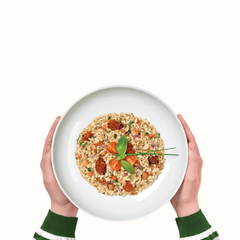 Risotto Toscana: Sabores da Toscana em cada garfada. Um prato que celebra a tradição italiana com sabores autênticos.